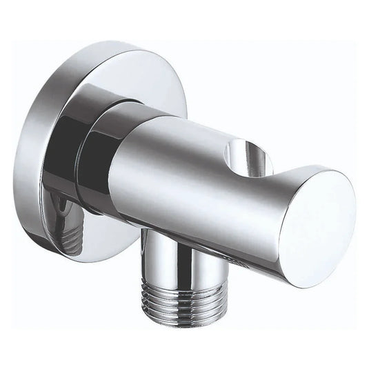 JTP Minimalist Shower Outlet Elbow Wall Support - Chrome - Envy Bathrooms Ltd