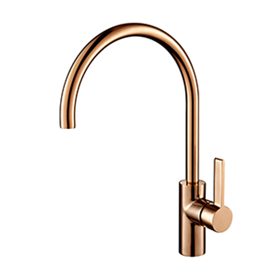 JTP Mono Kitchen Sink Mixer Tap - Rose Gold - Envy Bathrooms Ltd