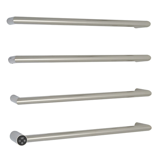 JTP Obi 485mm Electric Towel Radiator - Chrome - OB600ECH - Envy Bathrooms Ltd