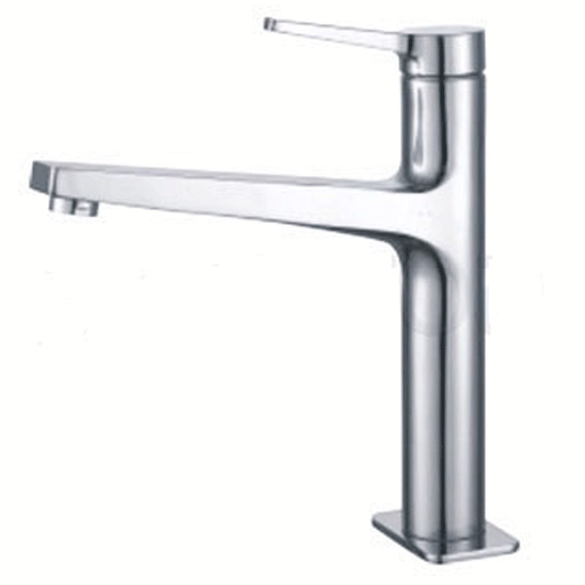 JTP Omega High Neck Kitchen Sink Mixer Tap - Chrome - Envy Bathrooms Ltd