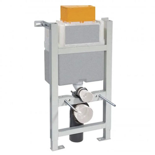 JTP Pre-Wall Freestanding WC Frame 820mm H x 400mm W (Including Brackets and Bend) - Envy Bathrooms Ltd
