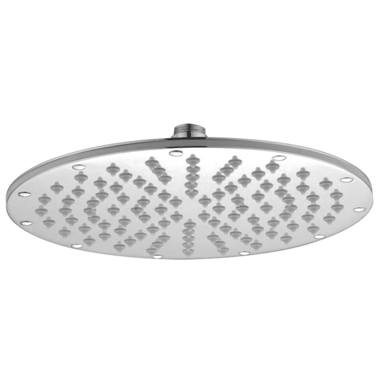 JTP Rain Fixed Shower Head 300mm Diameter - Chrome - Envy Bathrooms Ltd