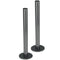 JTP Set of Pipe and Flanges for Radiators Valves |  Brushed Black |  27PFBBL