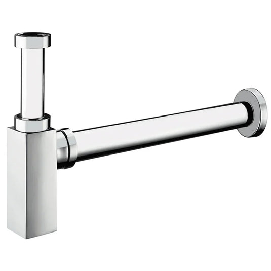 JTP Square Bottle Trap 300mm Extension Pipe - Chrome - Envy Bathrooms Ltd