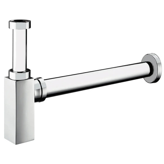 JTP Square Bottle Trap 300mm Extension Pipe - Chrome - Envy Bathrooms Ltd