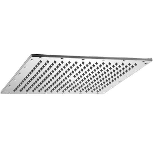 JTP Square Fixed Shower Head 350mm x 350mm - Chrome - Envy Bathrooms Ltd