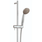 JTP Techno Slider Rail With Single Function Shower Head | Chrome | Techno 1S - Envy Bathrooms Ltd