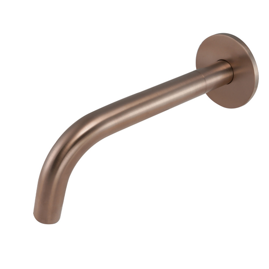 JTP Vos 150mm Bath / Basin Spout - Brushed Bronze - 21439BRZ - Envy Bathrooms Ltd