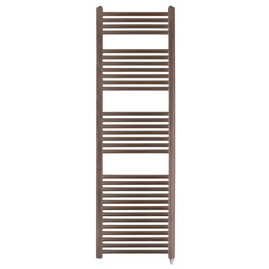 JTP Vos 1600 x 500mm Electric Towel Radiator - Brushed Bronze - VOSEL16BRZ - Envy Bathrooms Ltd