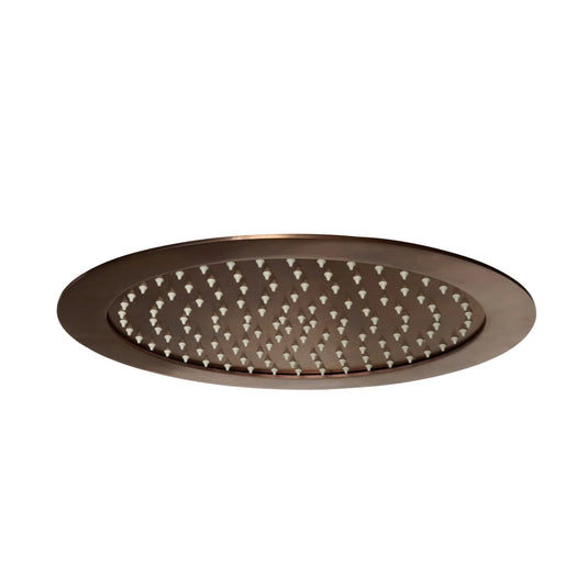 JTP Vos 400mm Ceiling Mounted Overhead Shower Head - Brushed Bronze - 21CM400BRZ - Envy Bathrooms Ltd