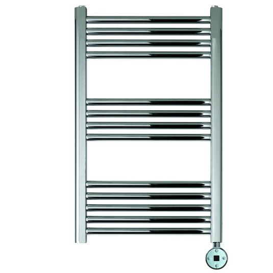 JTP Vos 800 x 500mm Electric Towel Radiator - Chrome - VOSELT80C - Envy Bathrooms Ltd