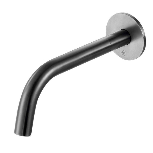 JTP Vos Bath and Basin Spout 250mm Long - Brushed Black - Envy Bathrooms Ltd