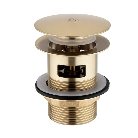JTP Vos Click Clack Bath Waste - Brushed Brass - 23909BBR - Envy Bathrooms Ltd