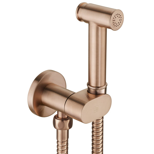 JTP Vos Douche Set With Safety Stop - Brushed Bronze - 21552BRZ - Envy Bathrooms Ltd