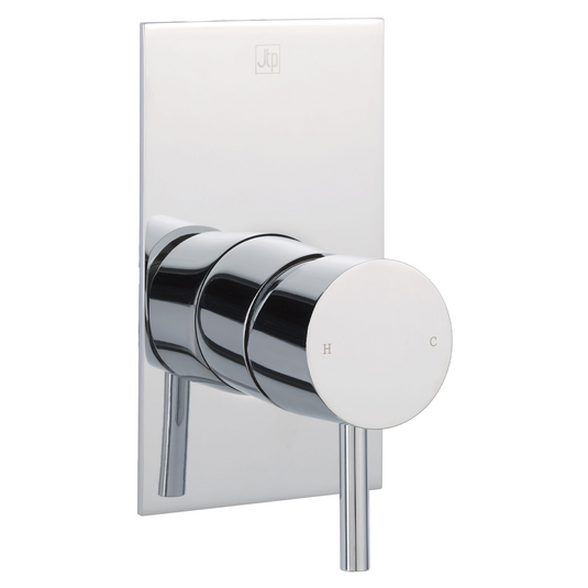 JTP Vos Manual Concealed Shower Valve Chrome | 24227CH - Envy Bathrooms Ltd