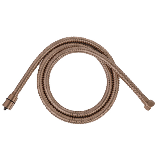 JTP Vos Metal Hose 1.50m - Brushed Bronze - 21HOSEBRZ - Envy Bathrooms Ltd