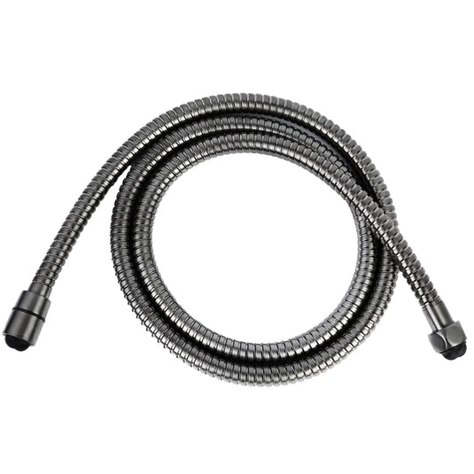 JTP Vos Metal Shower Hose 1.50M - Brushed Black - Envy Bathrooms Ltd