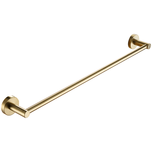 JTP Vos Modern Towel Bar 600mm - Brushed Brass - Envy Bathrooms Ltd