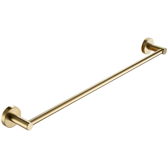 JTP Vos Modern Towel Bar 600mm - Brushed Brass - Envy Bathrooms Ltd