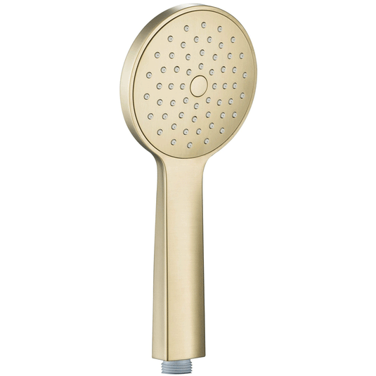 JTP Vos Round Shower Handset - Brushed Brass - Envy Bathrooms Ltd