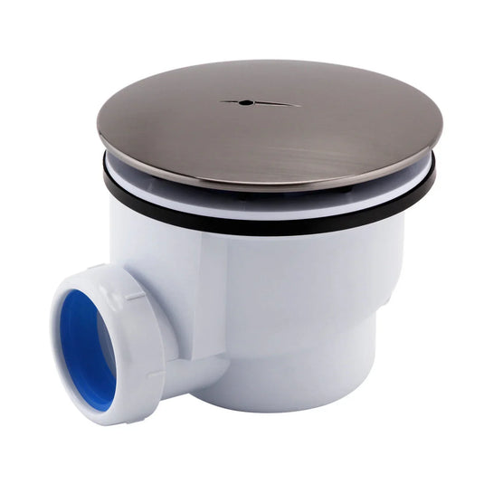 JTP VOS Shower Waste - Brushed Black - 27509BBL - Envy Bathrooms Ltd