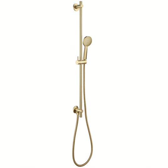 JTP Vos Single Function Slide Rail Kit - Brushed Brass - Envy Bathrooms Ltd