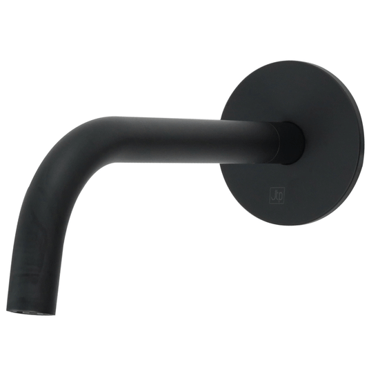 JTP Vos Slim Basin Spout 150mm Long - Matt Black - 2820150MB - Envy Bathrooms Ltd