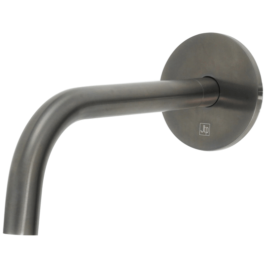 JTP Vos Slim Bath and Basin Spout 150mm Long - Brushed Black - Envy Bathrooms Ltd