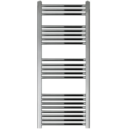 JTP Vos Straight Heated Towel Rail 1200mm H x 500mm W - Chrome - Envy Bathrooms Ltd