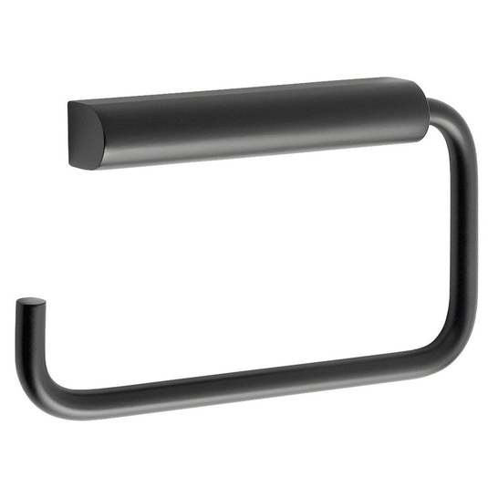 JTP Vos Toilet Roll Holder - Matt Black - Envy Bathrooms Ltd