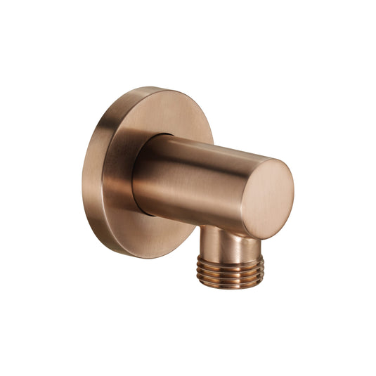 JTP Vos Water Outlet Elbow - Brushed Bronze - 21212BRZ - Envy Bathrooms Ltd