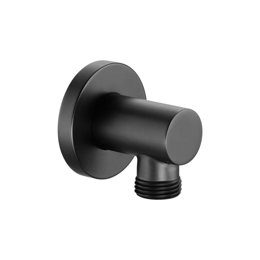 JTP Vos Water Outlet Elbow - Matt Black - 28212MB - Envy Bathrooms Ltd