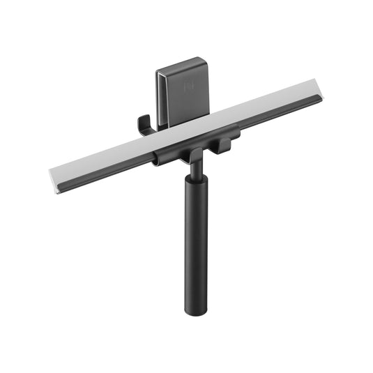 JTS Vos Squeegee With Double Sided Hook - Matt Black - SQUMB - Envy Bathrooms Ltd