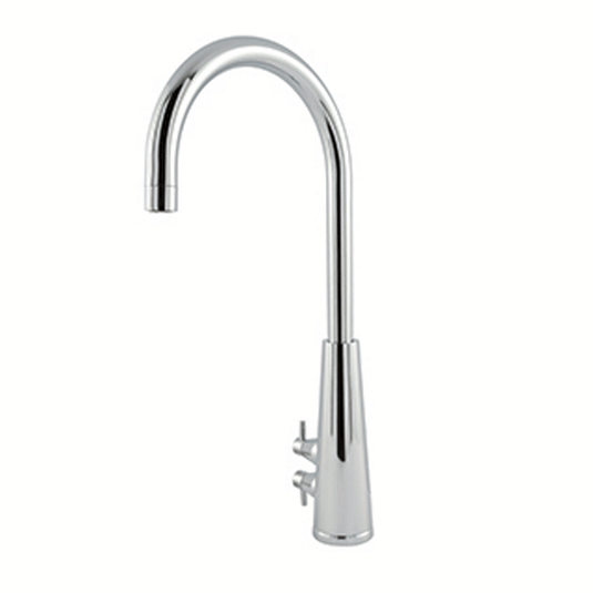 JTP Livaro Mono Kitchen Sink Mixer Tap Dual Handle - Chrome - Envy Bathrooms Ltd