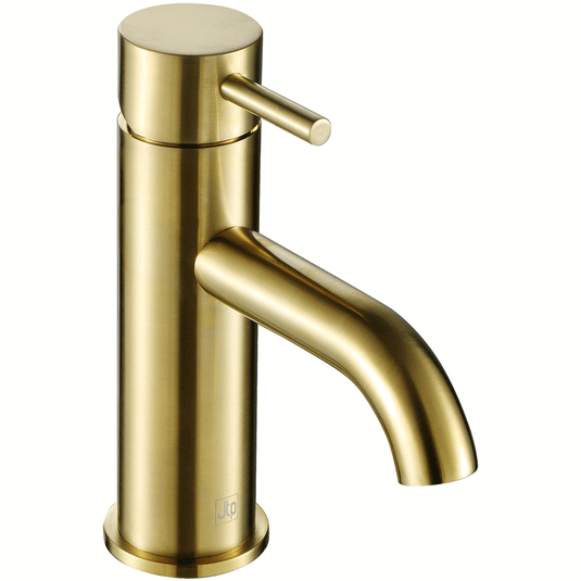 JTP Vos Basin Mixer Tap - Brushed Brass - Envy Bathrooms Ltd