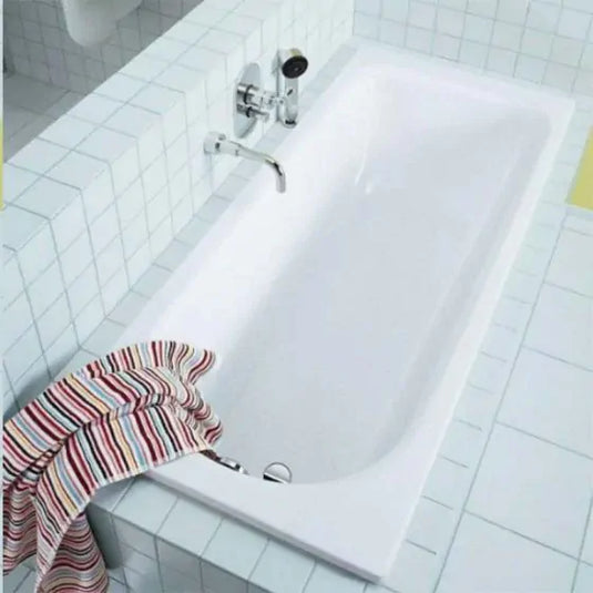 Kaldewei Saniform Plus 1700x750mm Single Ended Bath Standard Anti-Slip Alpine White | 112630000001