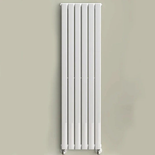 Kartell Boston Designer Radiator 1600mm H x 410mm W - White - Envy Bathrooms Ltd