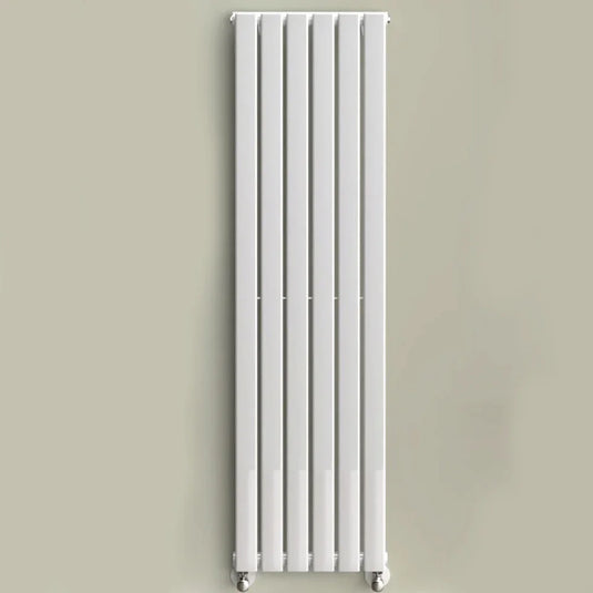 Kartell Boston Designer Radiator 1600mm H x 410mm W - White - Envy Bathrooms Ltd