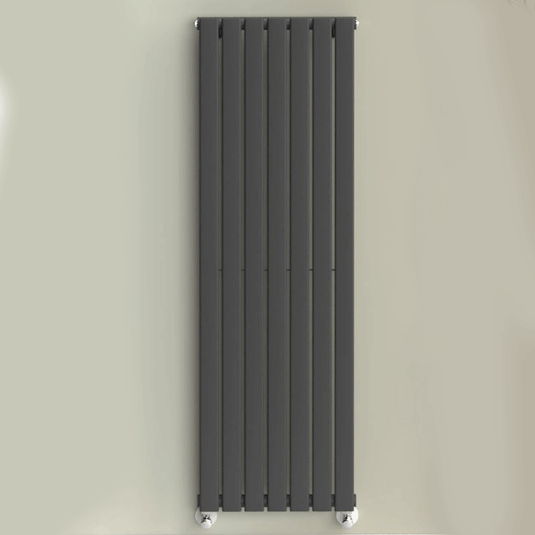 Kartell Boston Designer Radiator 1600mm H x 480mm W - Anthracite - Envy Bathrooms Ltd