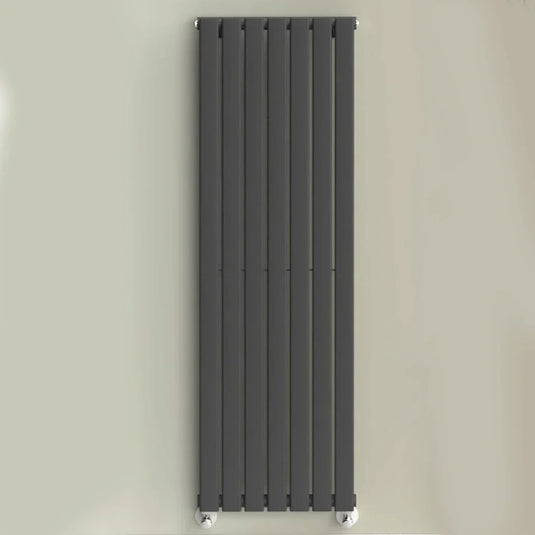 Kartell Boston Designer Radiator 1600mm H x 480mm W - Anthracite - Envy Bathrooms Ltd