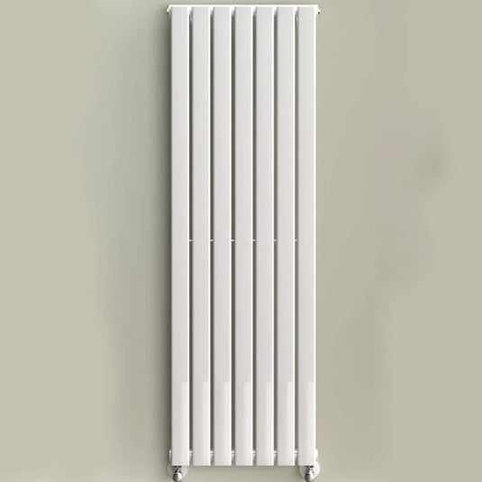 Kartell Boston Designer Radiator 1600mm H x 480mm W - White - Envy Bathrooms Ltd