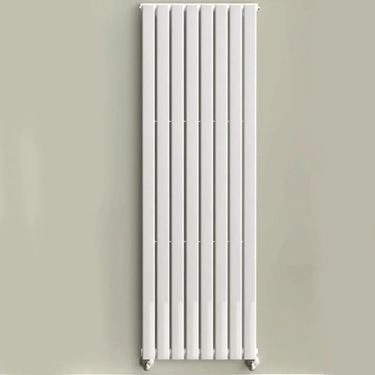 Kartell Boston Designer Radiator 1800mm H x 550mm W - White - Envy Bathrooms Ltd