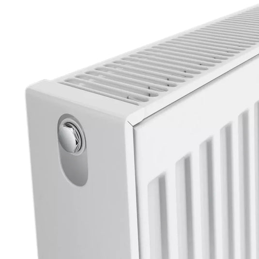 Kartell K-Rad Kompact Type 21 Double Panel Plus Compact Radiator 400mm H x 800mm W - White - Envy Bathrooms Ltd