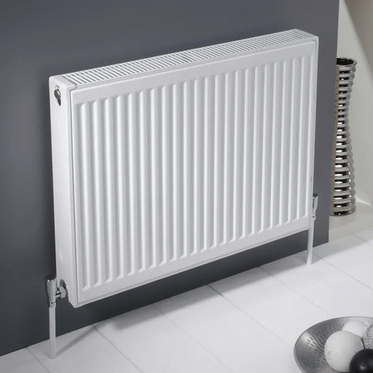 Kartell K-Rad Kompact Type 21 Double Panel Plus Compact Radiator 400mm H x 800mm W - White - Envy Bathrooms Ltd