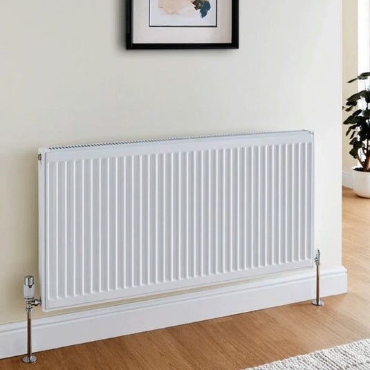 Kartell K-Rad Kompact Type 21 Double Panel Plus Compact Radiator 750mm H x 700mm W - White - Envy Bathrooms Ltd