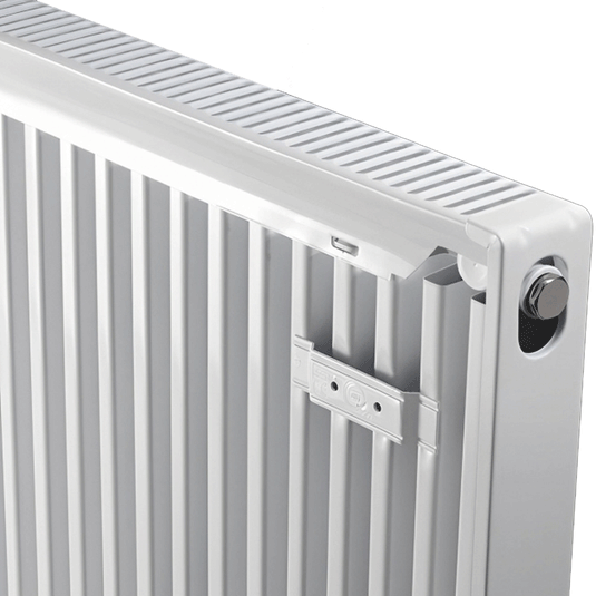 Kartell K-Rad Kompact Type 22 Double Convector Compact Radiator 600mm H x 1300mm W - White - Envy Bathrooms Ltd