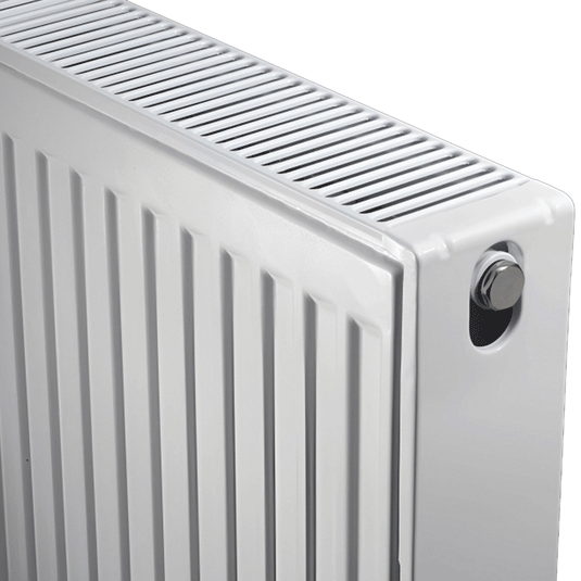Kartell K-Rad Kompact Type 22 Double Convector Compact Radiator 600mm H x 1300mm W - White - Envy Bathrooms Ltd
