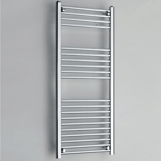 Kartell K-Rad Thermostatic Electric Straight Heated Towel Rail 1200mm H x 500mm W - Chrome - Envy Bathrooms Ltd