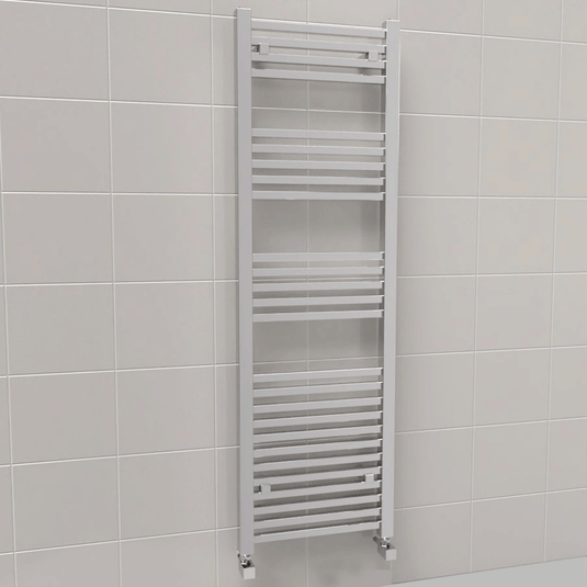 Kartell K Squared Designer Towel Rail 1600mm H x 500mm W - Chrome - Envy Bathrooms Ltd