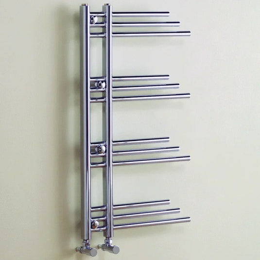 Kartell New York Designer Heated Towel Rail 900mm H x 500mm W - Chrome - Envy Bathrooms Ltd